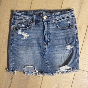 American Eagle Jean Skirt- Super Stretch- Size 6